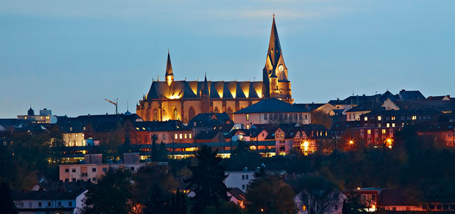 Das Bild zeigt die Stadtkirche, copyright Reiner Strack