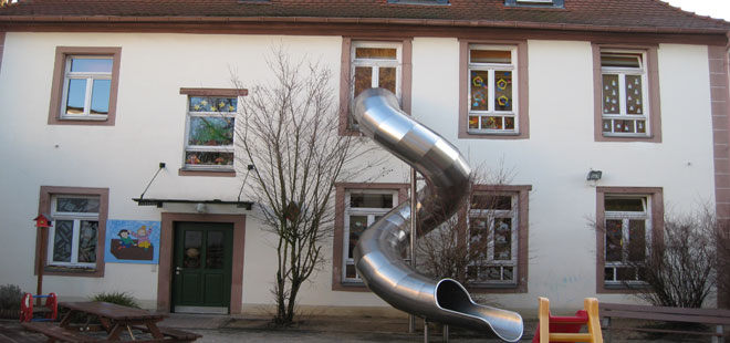 Das Bild zeigt die Kindertagesstätte Rappelkiste in Friedberg (Hessen), copyright Stadt Friedberg (Hessen)