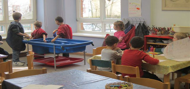 Das Bild zeigt die Kindertagesstätte Kinderburg "Am Rübenberg" in Friedberg (Hessen), copyright Stadt Friedberg (Hessen)