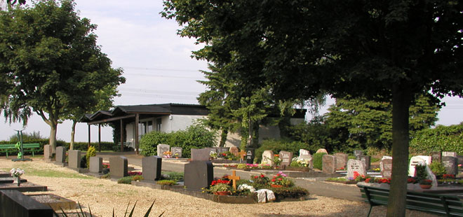 Das Bild zeigt den Friedhof Bauernheim, copyright Stadt Friedberg (Hessen)