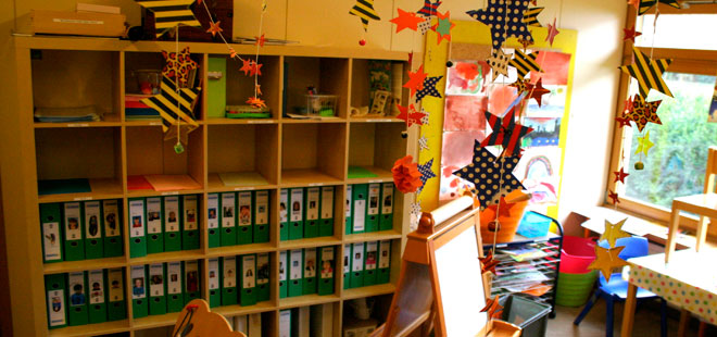 Das Bild zeigt die Kindertagesstätte Tintenklecks, copyright Stadt Friedberg (Hessen)